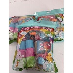 Lot Of 3 Bags 70 PCS Easter Egg Fillers Party Favors Kids Basket Stuffers New